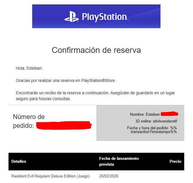 Quizás <a href="/MrDryES/">T🅰HD🅰R ™</a> tenga razón. Estoy loco. Además de la edición física, obligado para todo fan de <a href="/RE_Games/">Resident Evil</a>, he decidio apoyar a <a href="/Capcom_Es/">Capcom España</a> y lo he comprado en digital para disfrutarlo día 1 y no marear a mis padres con el envío a Alemania. Ya la recogeré en agosto.
<a href="/PlayStationES/">PlayStation España</a>