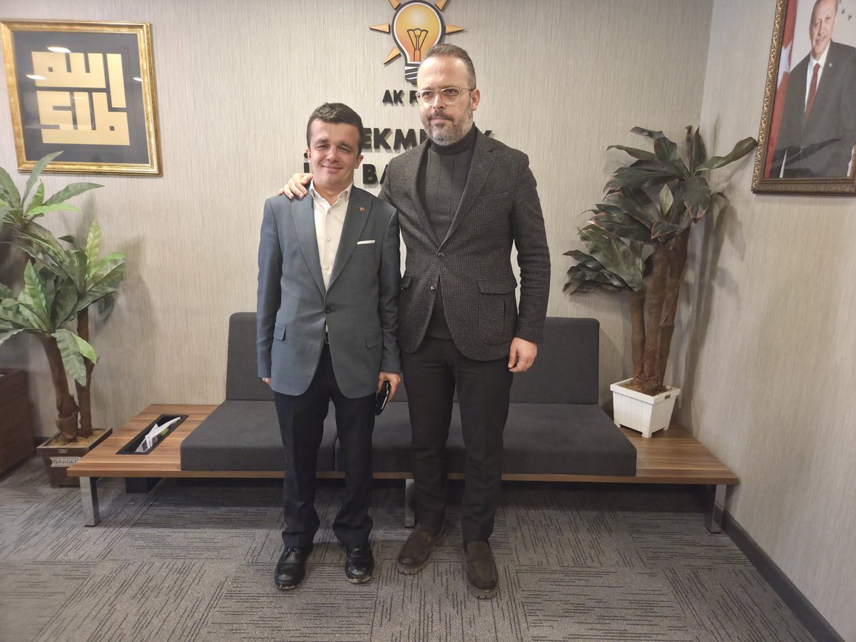 📍 AK Parti Çekmeköy İlçe Başkanlığı

Olcay Doğan kardeşimizi ilçe başkanlığımızda misafir ettik. 

Nazik ziyareti için kendisine teşekkür ediyorum.

<a href="/abdullahozdemir/">Abdullah Özdemir</a> <a href="/akpartiistanbul/">AK Parti İstanbul</a> <a href="/akcekmekoy/">AK Parti Çekmeköy</a>