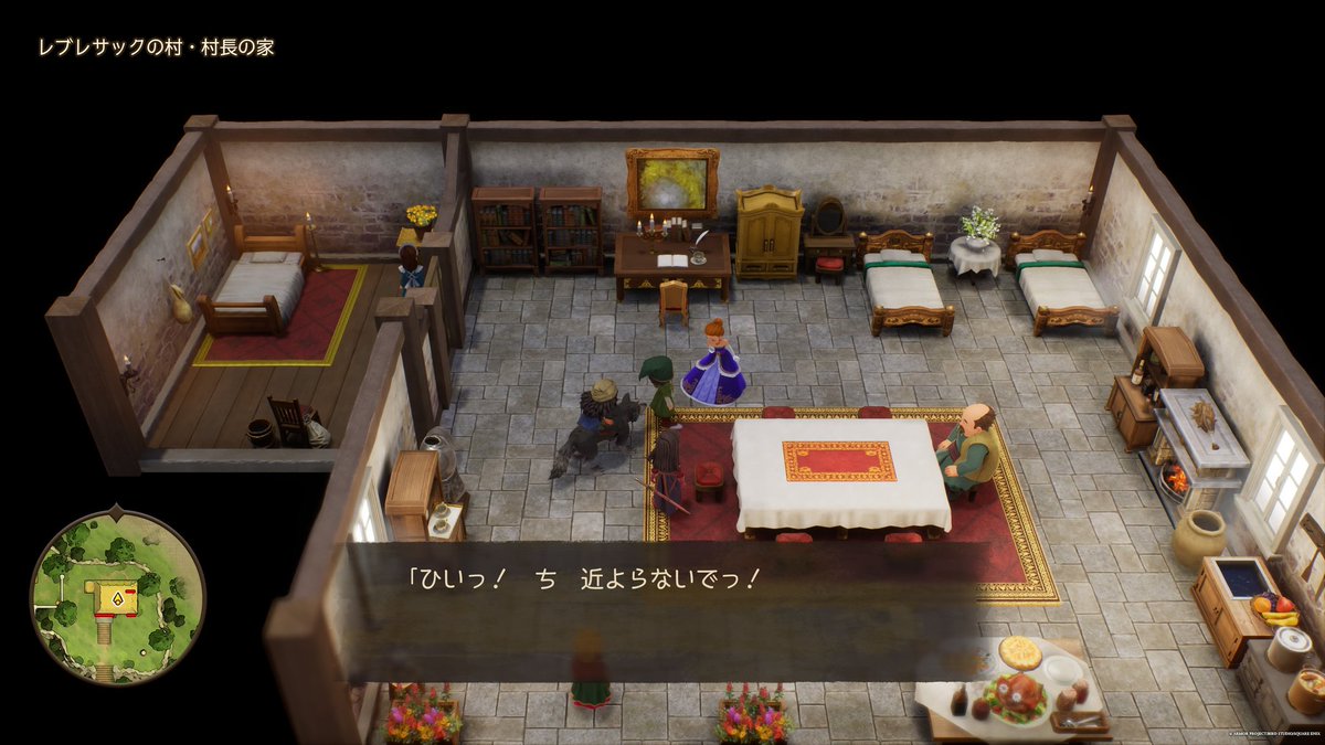 rensetuka's tweet photo. 文章だと歴史を改竄される可能性があるから（？）銅像を建てて、皆様のことは口伝します🥰……とか言ってやがったのに、結局これよ。（こちとら町を救った英雄だぞ？）
いっそこの町はバッドエンドを追加して欲しかったわ https://t.co/EP6gD451yU