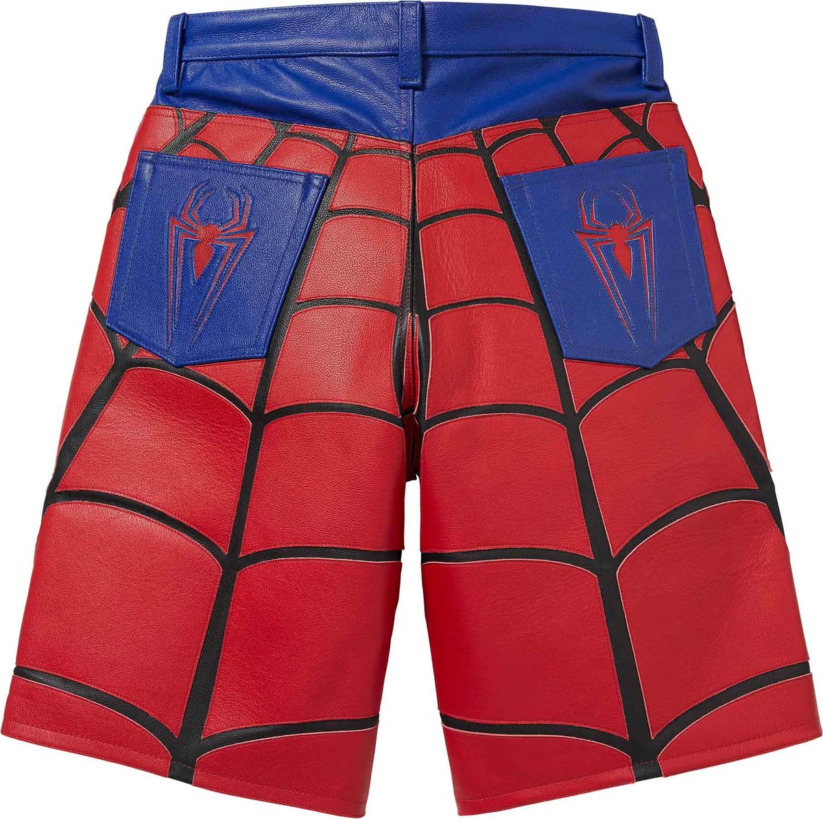 Vanson Leathers x Supreme Spider-Man Shorts 🕸️
