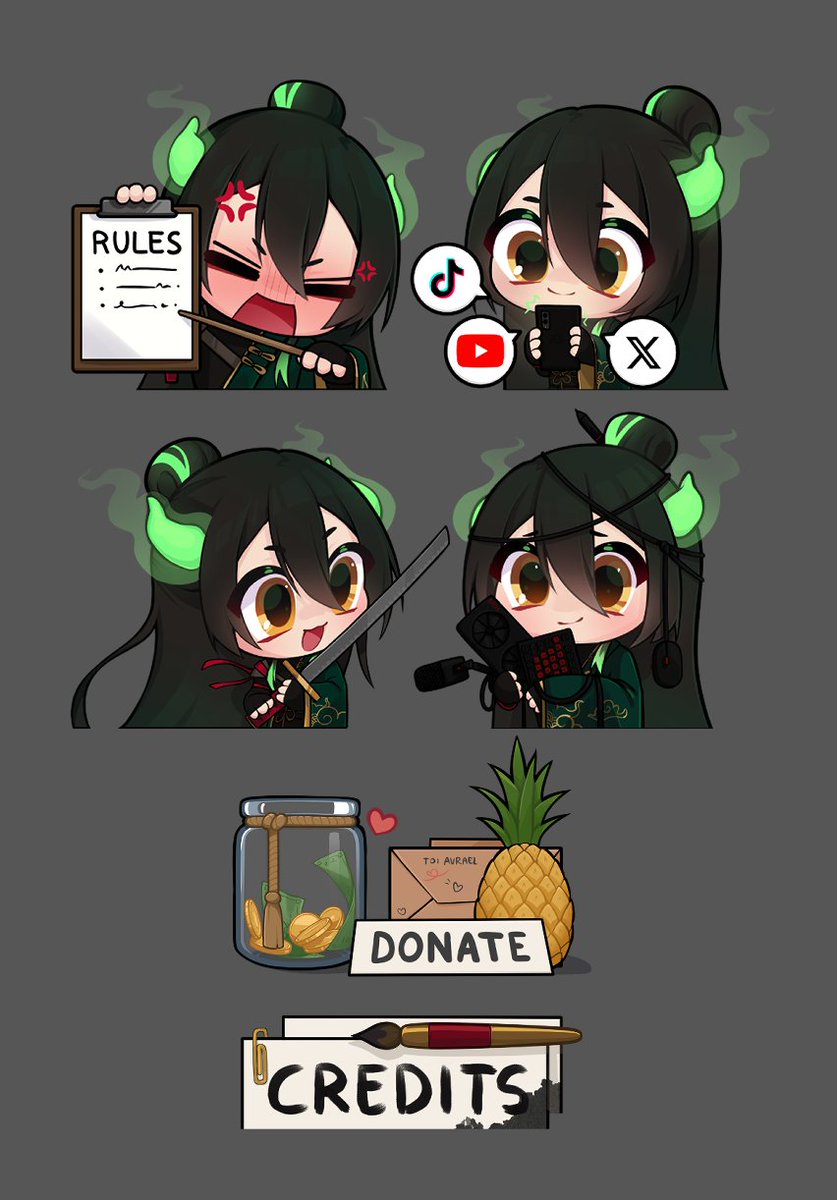 Hihiii, dziś przychodzę z panelami, które ugotowałam dla Aviego!!! Mam nadzieję, że się podobają! 🥳🐉