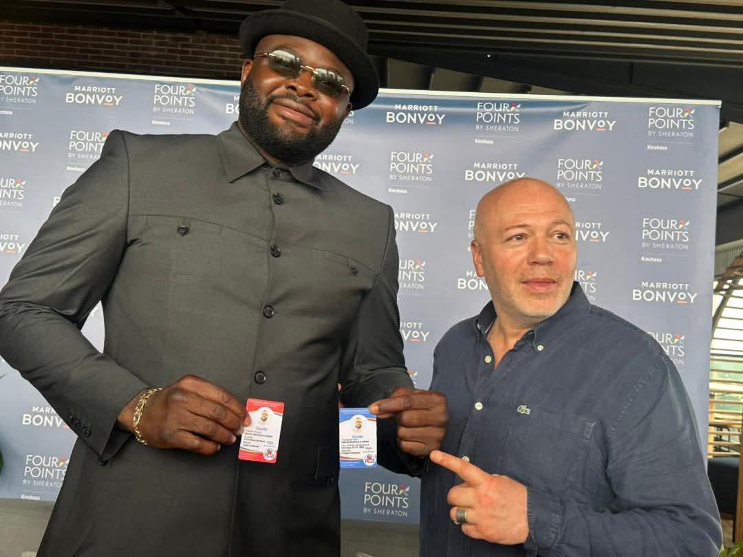 Boxe : Martin Bakole a reçu ce lundi 23 janvier sa licence congolaise de boxe professionnelle ainsi que sa licence de promoteur de boxe.