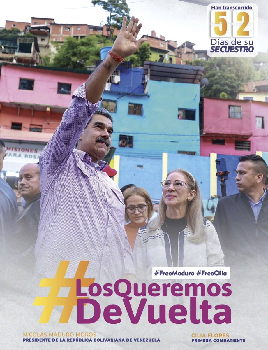 Francier_Ma's tweet photo. Los extrañamos ❤️‍🩹🇻🇪

Los queremos de Vuelta ❤️

#venezuela #freemaduroandcilia #losqueremosdevuelta https://t.co/d0oub2iHoO