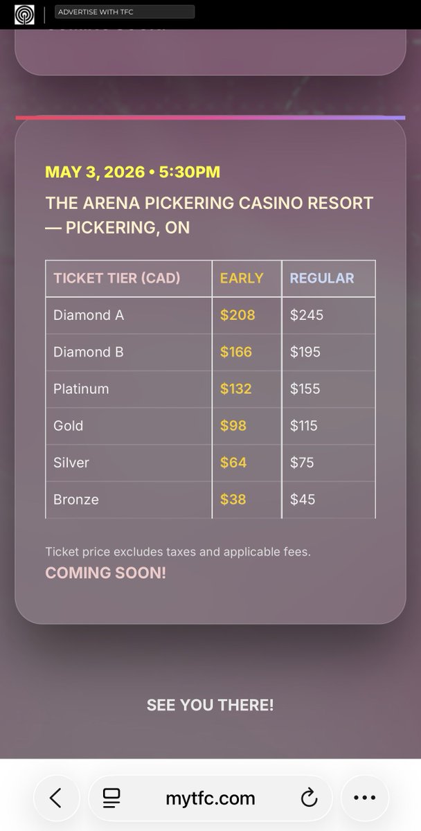OMG!!! Done &amp; dusted!!!

I just spoke with ‘her’…long time friend pala waaaaaahh
To those who are interested in having Diamond A/B seating for the Toronto show, DM me within today 🫶🏻

Love ko talaga kayo! Kim&amp;Pau!

This is it!!! #LoveKimPau 

#KimPau | #KimChiu | #PauloAvelino