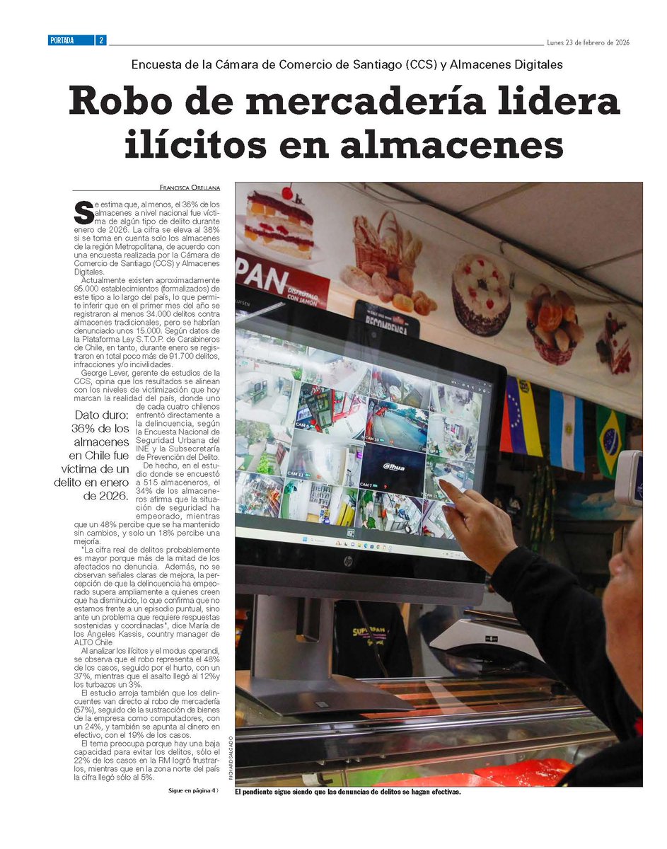 Cámara de Comercio de Santiago (CCS) tweet media