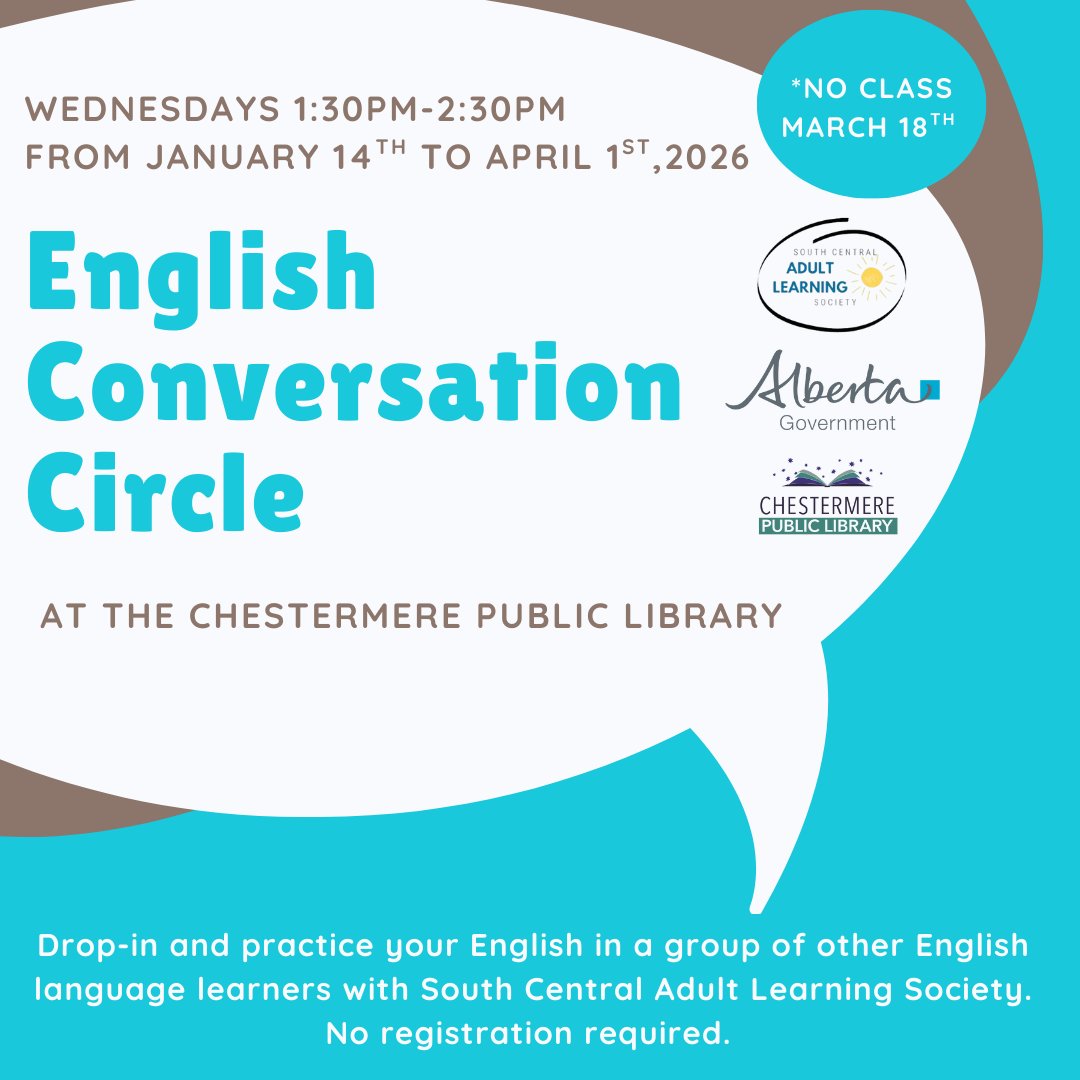 Chestermere Library tweet media