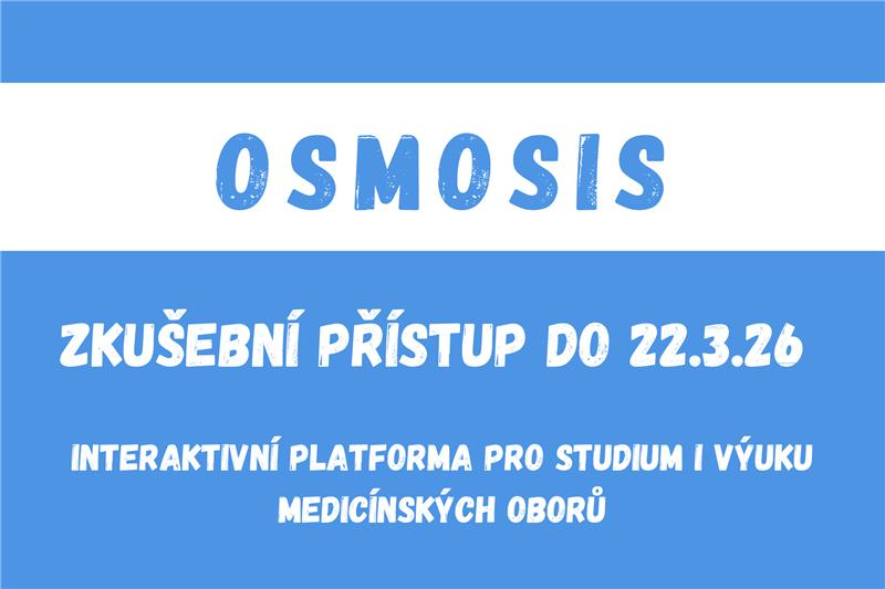 uvi2lf's tweet photo. Zkušební přístup ke OSMOSIS - do 22.03.2026

Platforma propojuje moderní technologie a medicínu. 

Nabízí širokou škálu multimediálních vzdělávacích materiálů, včetně  videí, kvízů, a flashcards, které jsou navrženy tak, aby podpořily  hlubší porozumění a dlouhodobou paměť. https://t.co/Au6tpAWkFs