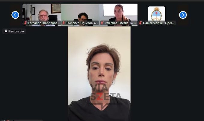 Insólito. El juicio a Petttinato se hace de manera virtual. El asesino está cómodo en su casa negándose a declarar. No hay justicia, sólo privilegios.