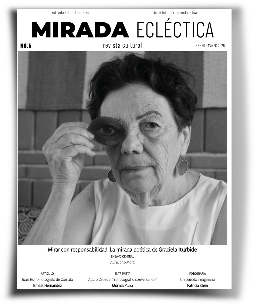 Número 5 de Mirada Ecléctica, un recorrido plural por la imagen y la experiencia de mirar. Articula #ensayo, #fotografía, #poesía, #ilustración y #entrevista en torno a la imagen como experiencia ética y sensible. Disponible en miradaeclectica.com/revista/ #revistadigital