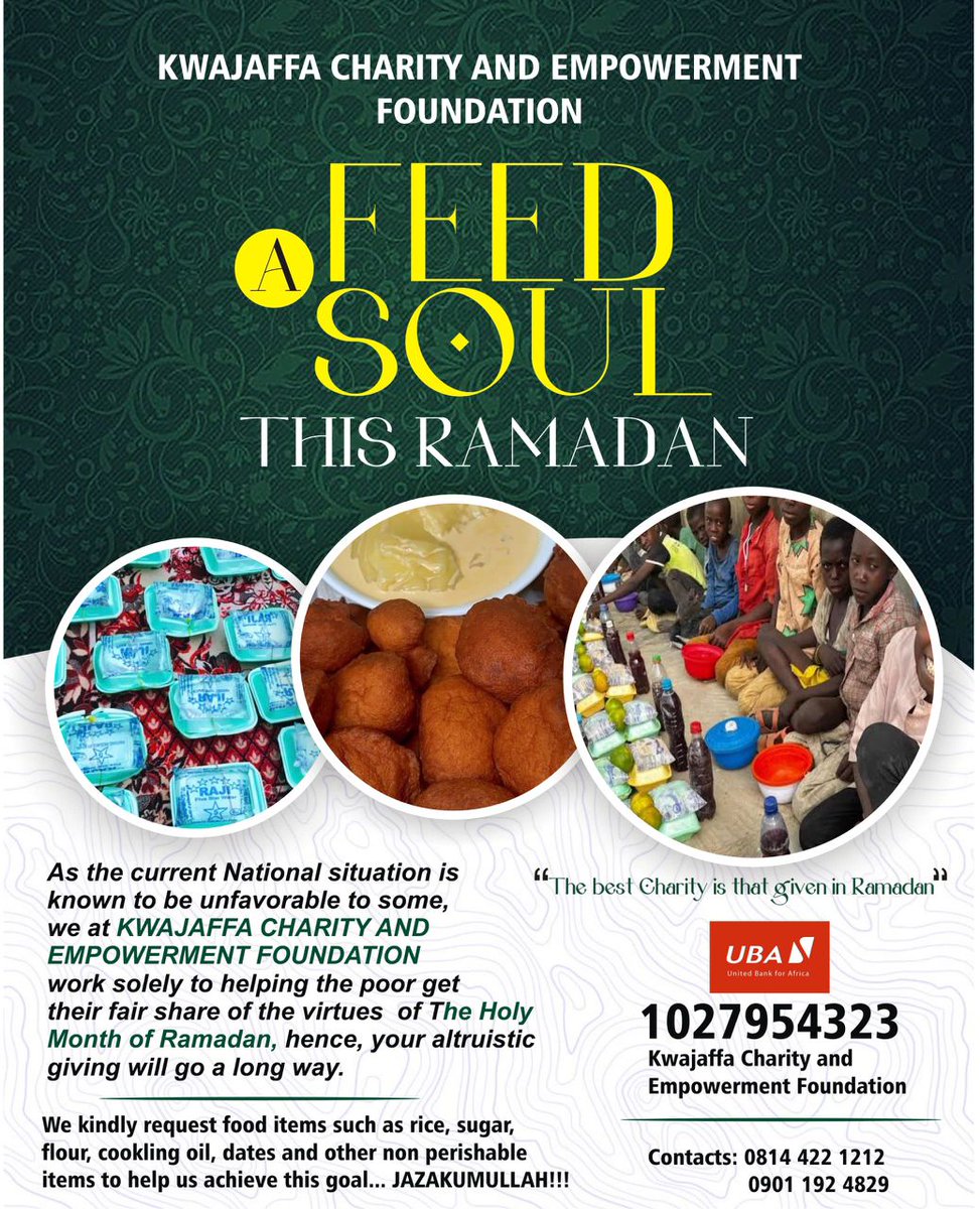 auwal_ammas's tweet photo. Feed a soul https://t.co/AIGfLVB09M