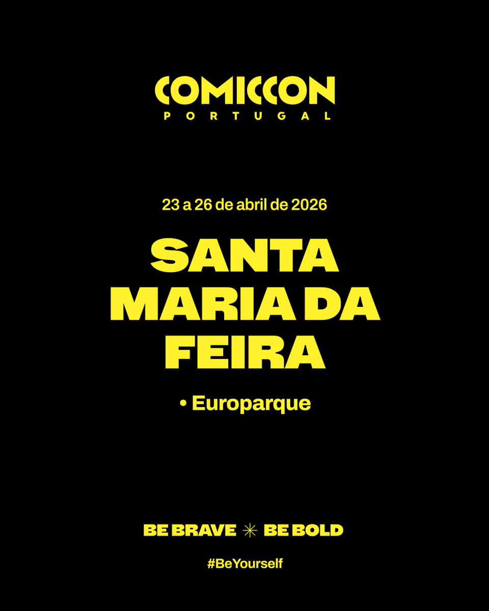 Comic Con Portugal Oficial tweet media