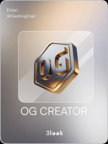 FakeKingEniac's tweet photo. Spread words,
Don't be shiller,
Be content Creator on @3look_io
And all Fam, I wishing you best.
Grinding Content.. Posting.. Earning.. https://t.co/cm8RjsChI2