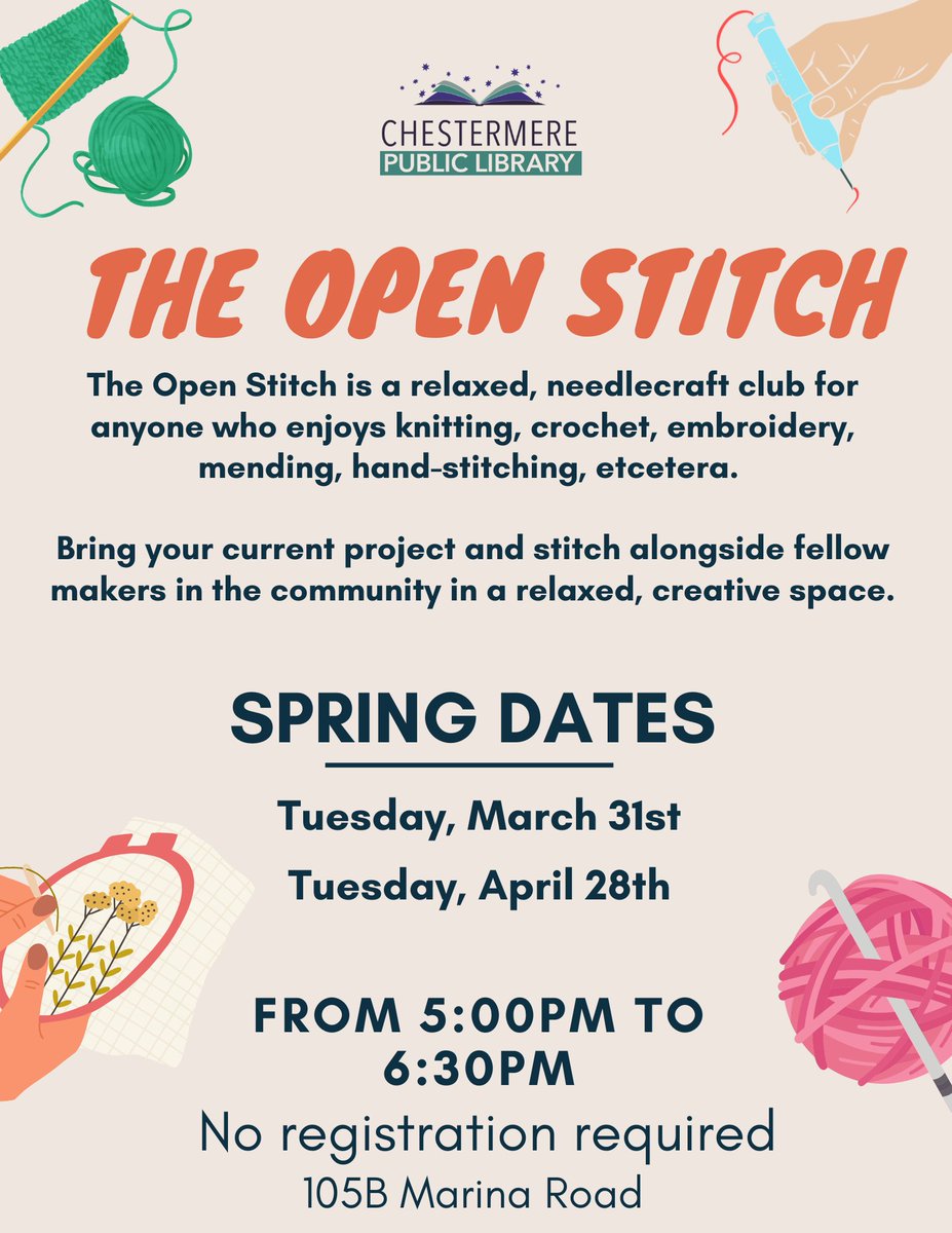 Chestermere Library tweet media