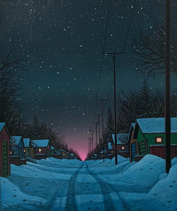 Starry Night, 2023 🌃
🎨© Wilf Perreault