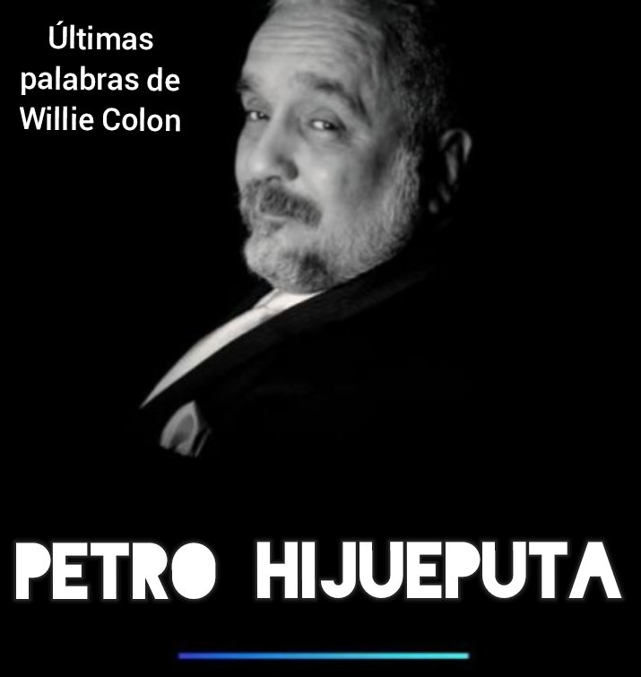 Se nos fue el maestro.