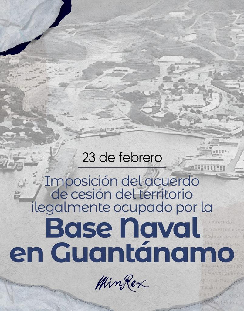 Se cumplen 123 años de la formalización del tratado impuesto por el gobierno de EEUU.
#PinardelRío 
#Cuba