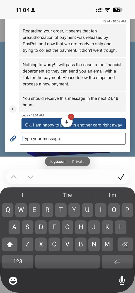 MrJamalam's tweet photo. ⁦@LEGO_Group⁩ it’s been more than 48 hours and I have no way to pay. You have cocked up monumentally and I still can’t get through to anyone. https://t.co/durOnYkUDe