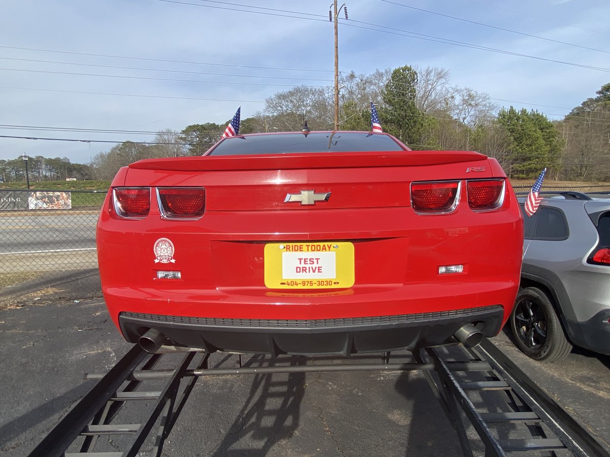 Ride_Today_LLC's tweet photo. Good morning, we got a new car! 2011 Chevrolet Camaro. Had to put her on the lift. https://t.co/qDRd9zQLFi