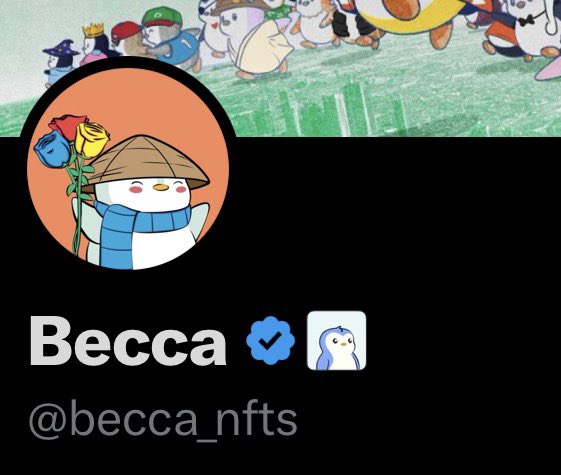 Becca tweet media