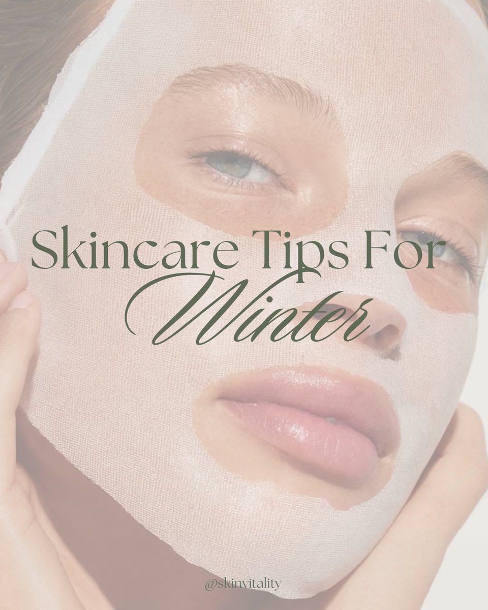 SkinVitality's tweet image. Winter skin calls for barrier support: gentle cleansers, hydrating serums like hyaluronic acid, and richer moisturizers to protect and replenish. Results vary.

📌 Book a complimentary consultation and personal assessment today!
#WinterSkincare #SkinHealth #skinvitality
