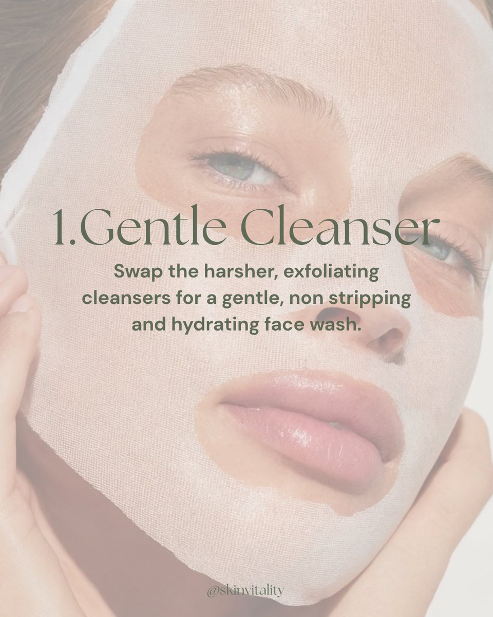SkinVitality's tweet image. Winter skin calls for barrier support: gentle cleansers, hydrating serums like hyaluronic acid, and richer moisturizers to protect and replenish. Results vary.

📌 Book a complimentary consultation and personal assessment today!
#WinterSkincare #SkinHealth #skinvitality