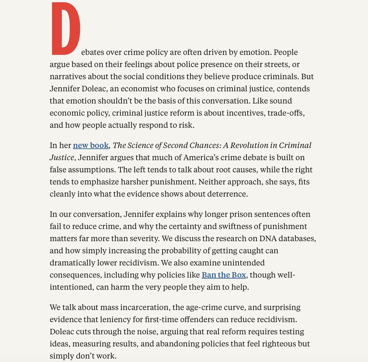 Jennifer Doleac tweet media