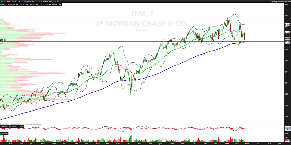 sylmouilhaud's tweet image. $JPM #banque 
Une très belle zone d'achat se profile .