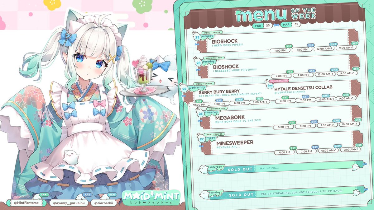 Mint Fantôme👻✨ミント・ファントーム @ #Densetsuexe (@MintFantome