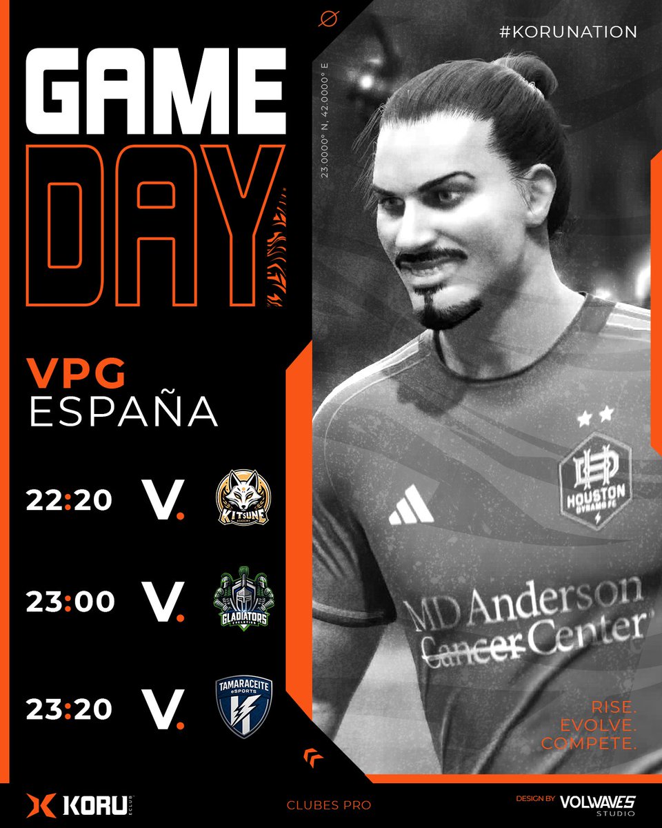 🗓️ GAME DAY | ZERO &amp; VPG

✈️ 22:20 vs <a href="/KitsuneAcadem/">Kitsune Academy</a>

🏠 23:00 vs <a href="/c_gladiators/">Gladiators 2.0</a> 

🏠 23:30 vs @TamaraceiteES

“Once mentes, un objetivo. Creer”

🌀#KoruNation #Believe | @VolWaves