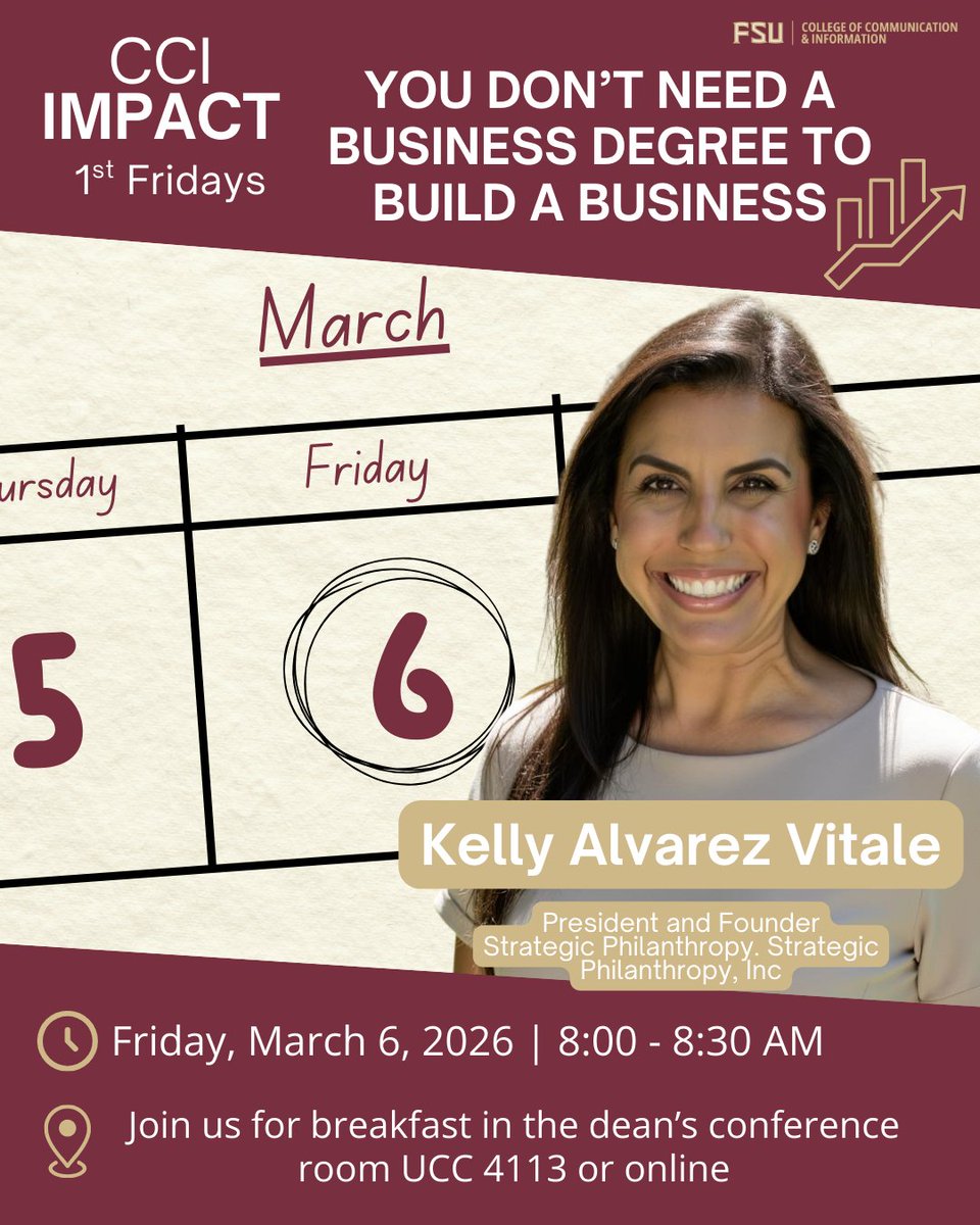 FSU College of Communication & Information tweet media