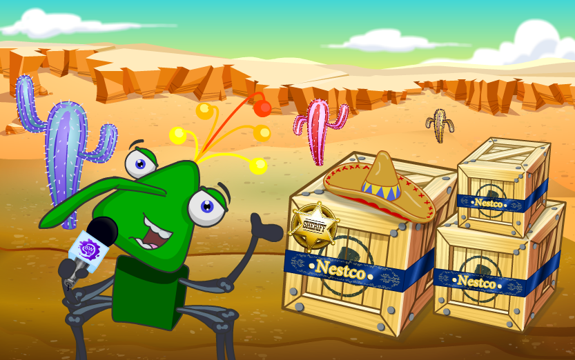 BWRewritten's tweet photo. Get ready for a scorching spring filled with exciting new arrivals, lively parties, piñata smashing, and plenty of wild fun! What adventures await in March? Get a sneak teaser from Scribbles on Weevil News! 🤠➡️ https://t.co/k7kRDC5Rrp #binweevils https://t.co/iMjn5iOhpW