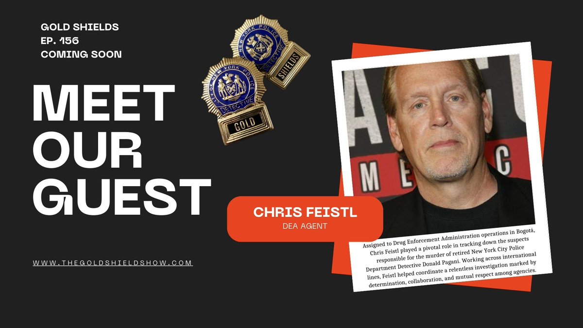 This week, we sit down with Chris Feistl, Retired DEA Agent, who shares the gripping story behind one of the most intense international manhunts of his career.

In 1999, retired NYPD Detective Donald Pagani was murdered, a loss that sent shockwaves through the Law Enforcement.