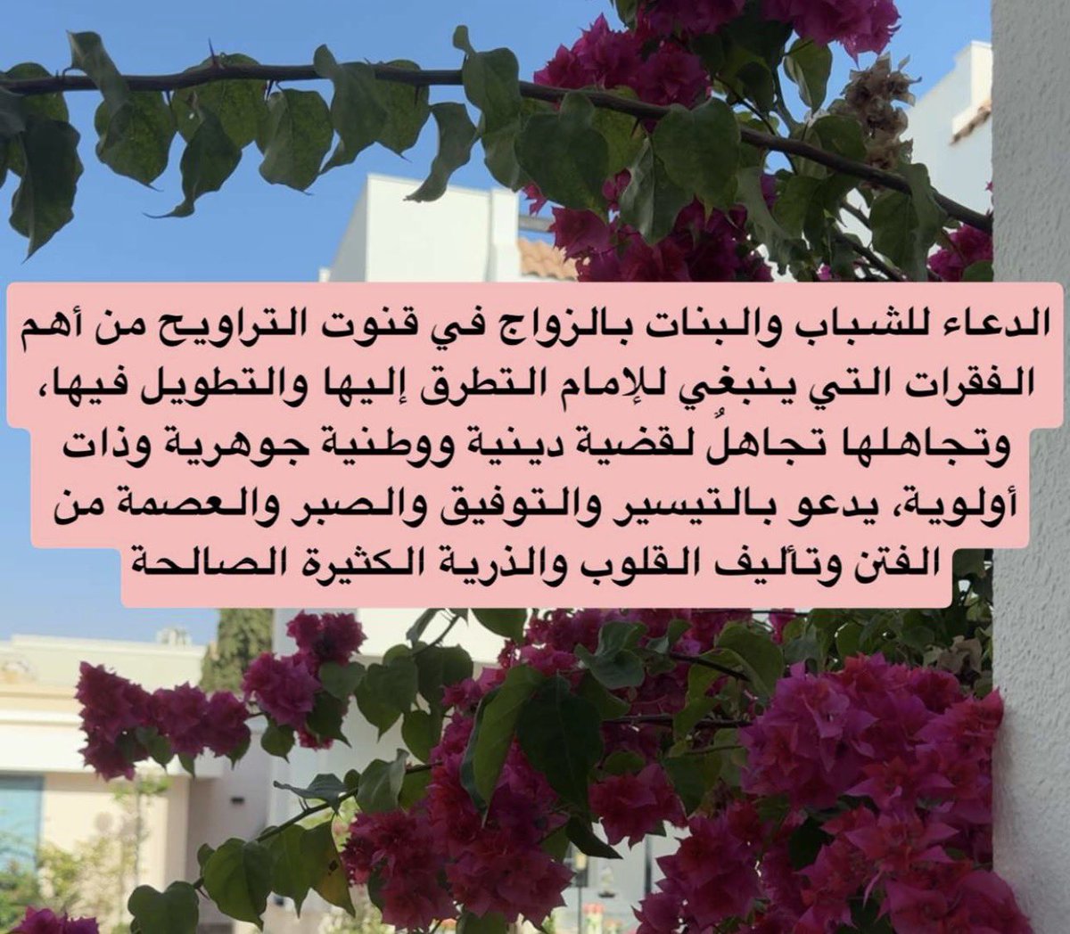 في البداية قلت في نفسي ما هذه المبالغة ..
ولكن عند التأمل وجدت أنها من أصدق ما قرأت في رمضان ..