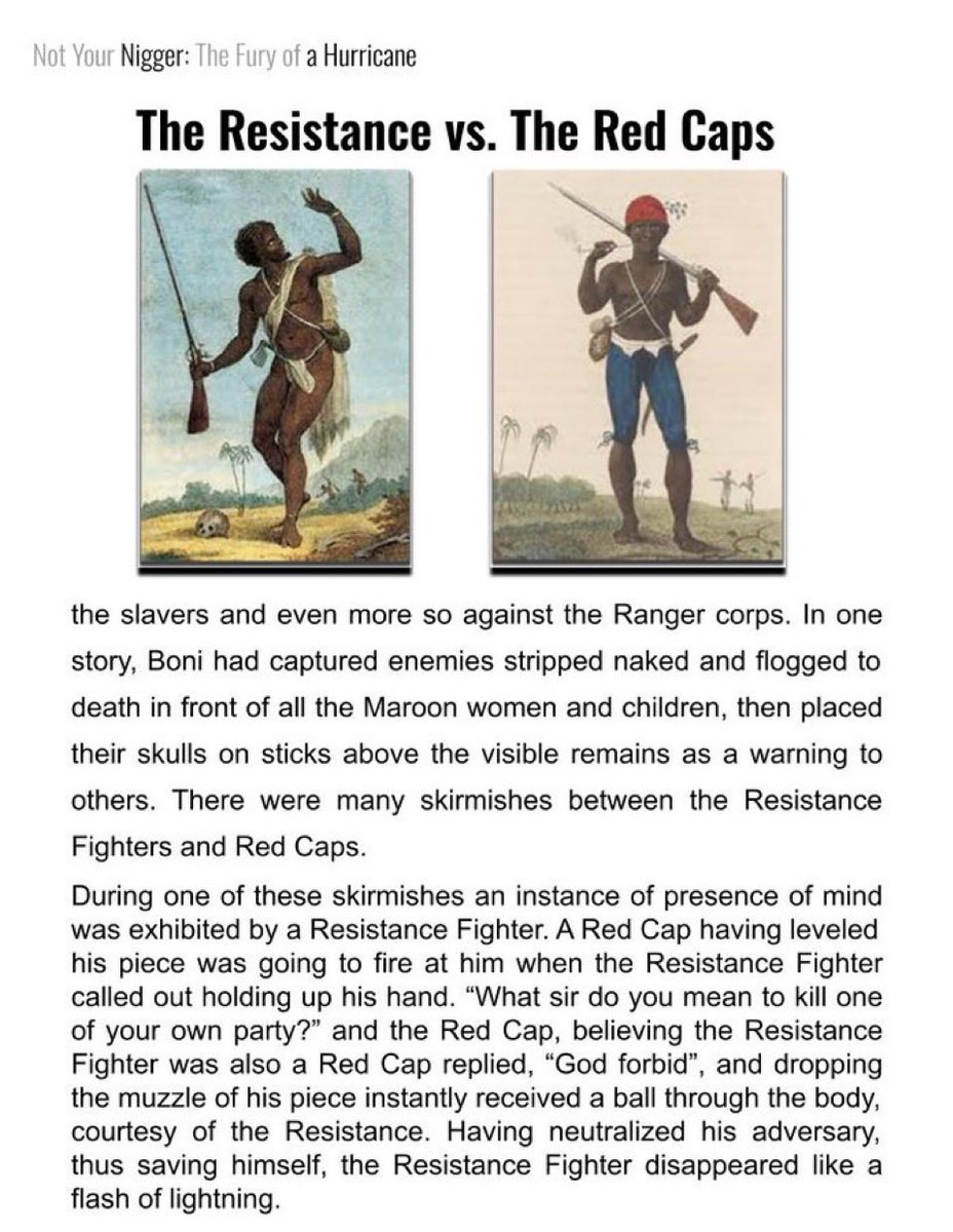 IamBrokeeper's tweet image. We should be striving for autonomy like #Boni of #Suriname not assimilating into the culture of savagery like #Kwasi. #Resistance