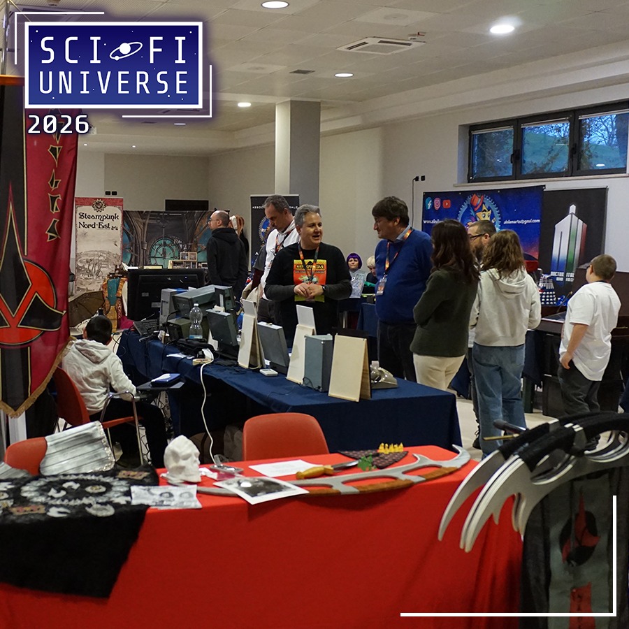 Torniamo a voi, amiche e amici della Sci-Fi Universe, dopo qualche settimana dalla conclusione della terza edizione: scifiuniverse.it/?p=3155 🪐

#scifiuniverse #SciFiUniverseIt #SFU #SFU2026 #Fantascienza #Scienza #Convention #Astronomia #Astrofisica #Grazie #EStatoUnSuccesso