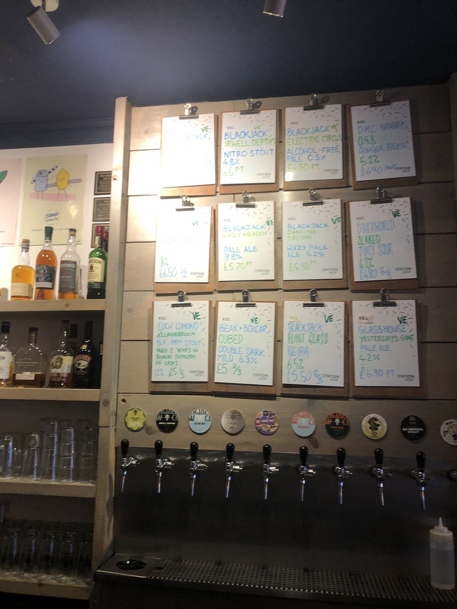 Mogallfm's tweet photo. Still wazzing it down, but you can always rely on Mondays here at @stationhoplvm to improve your mood.
We have fine ales, tip top sounds and (with your help) some great company.
We’re open from 4-9.30(ish). Come down.
#GoodBeer #GoodTunes #GoodCompany #Levenshulme https://t.co/M57TPJaO2B