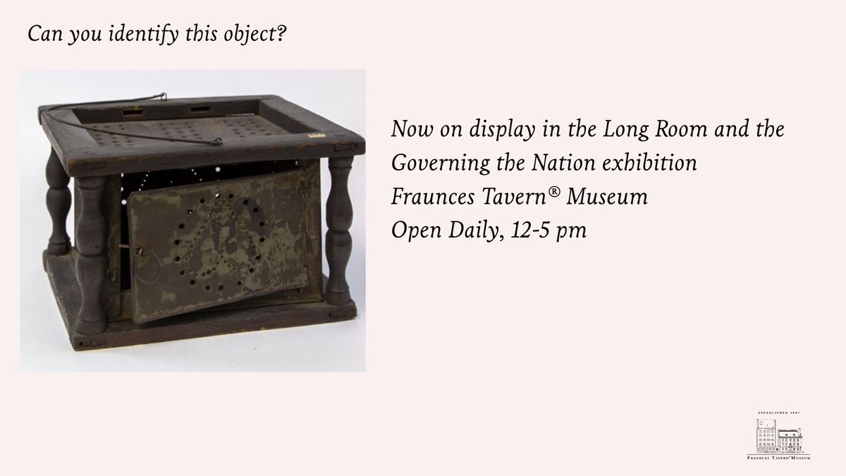 frauncestavern's tweet photo. Now on display in the Long Room and the Governing the Nation exhibition.

Fraunces Tavern® Museum
Open Daily, 12-5 pm https://t.co/DxPjMdeL0v