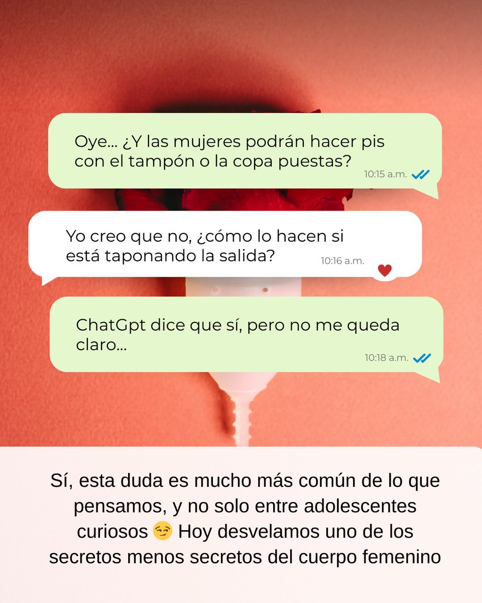 SLoveShop's tweet photo. ✨ ¿Hay que quitarse el tampón o la copa para hacer pis? 

No!! Puedes orinar sin problema: el tampón está en la vagina y la orina sale por la uretra, conductos distintos

💜Resolver dudas y romper mitos también es información básica, ¡apuesta por una mejor educación sexual! https://t.co/WgBOyd9eGj