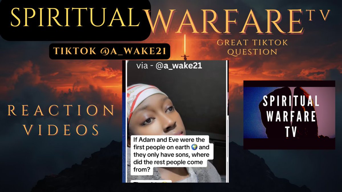 spiritualwar_tv's tweet image. #SWTV #SWTVReactionVideos #Monday #MondayMood #TikTok video reaction #viral Watch video by clicking on this link - youtube.com/watch?v=ceZkMI…