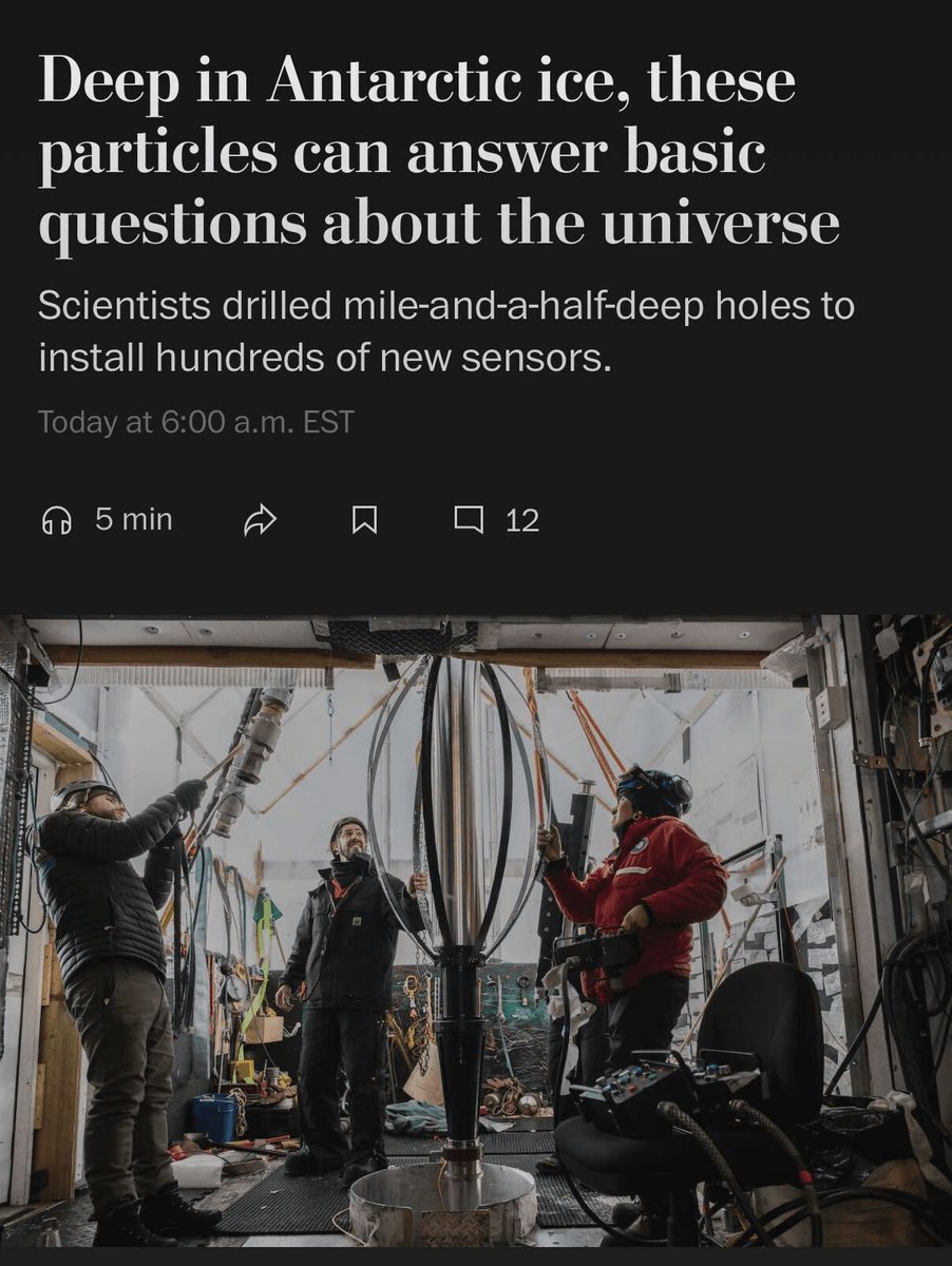 IceCube Neutrino Observatory tweet media