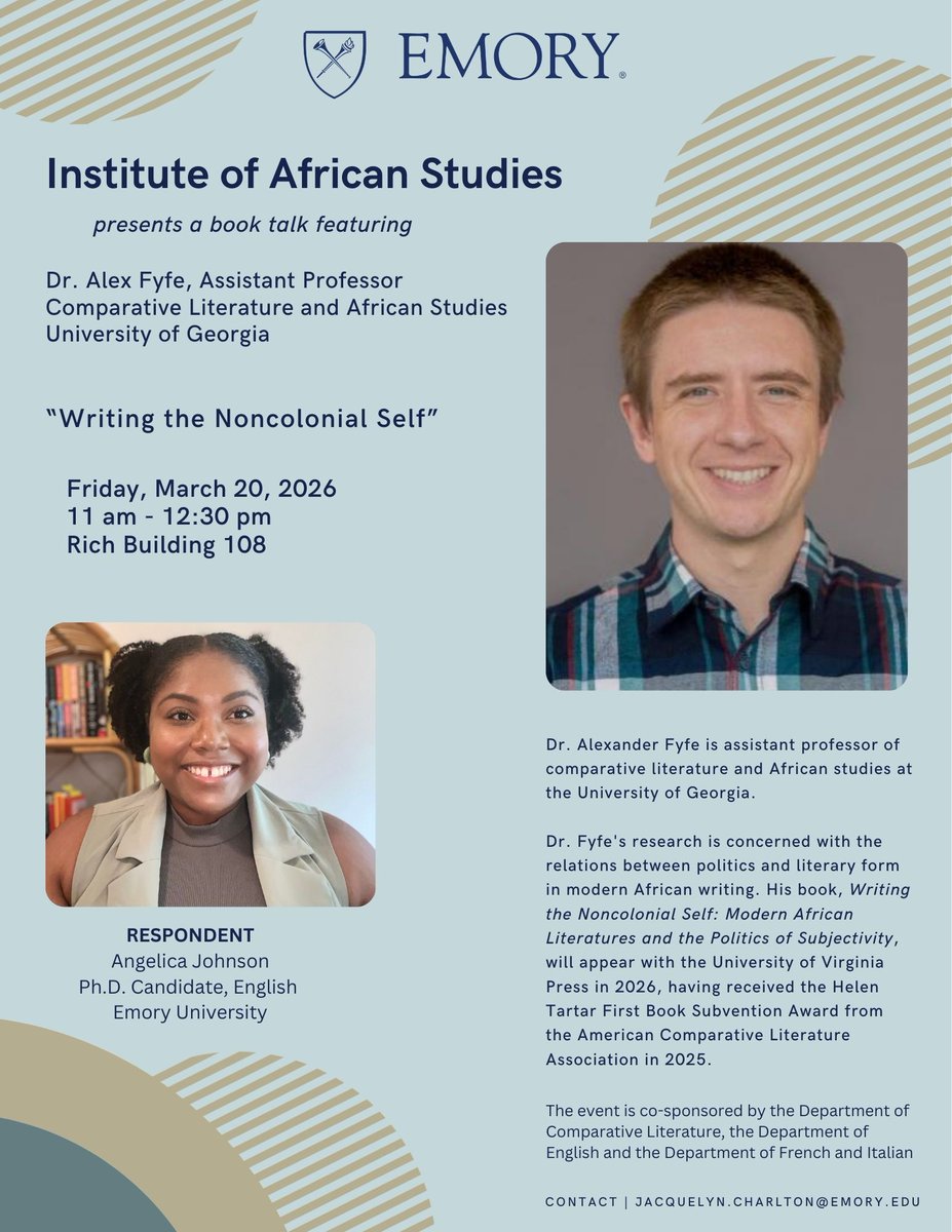 Emory African Studies tweet media