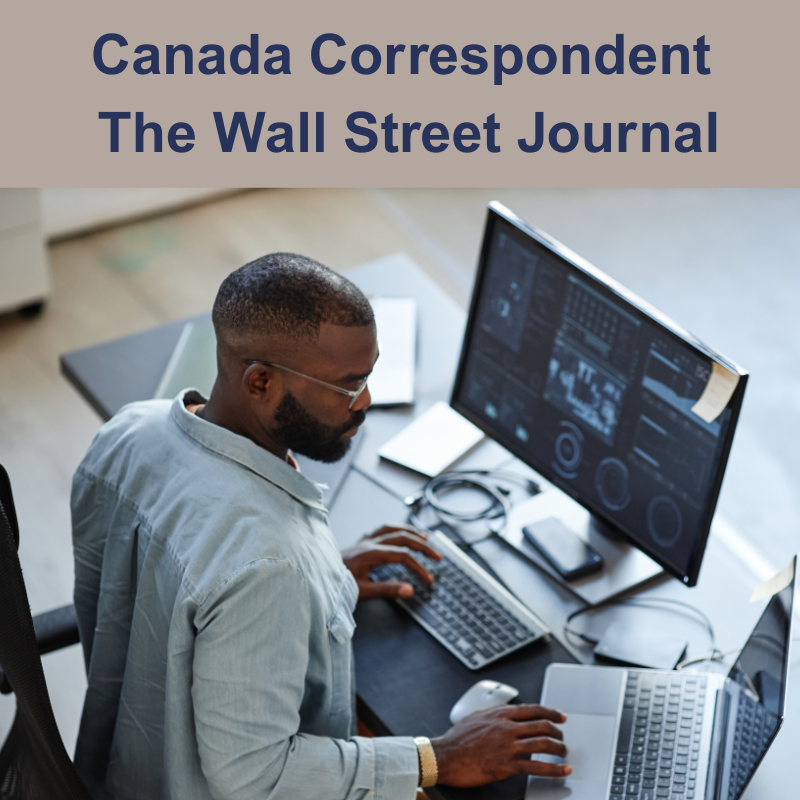 CABJMedia's tweet photo. 📰 The Wall Street Journal is hiring a Canada Correspondent cover Canada’s political economy for a global audience.

📍 Toronto
💼 FT,  E/F
🎯 Experience in politics, economics, or international affairs

🔗 Learn more: https://t.co/CP3q46KS4q

#WSJ #EconomicReporting https://t.co/FbdeoLNv2o