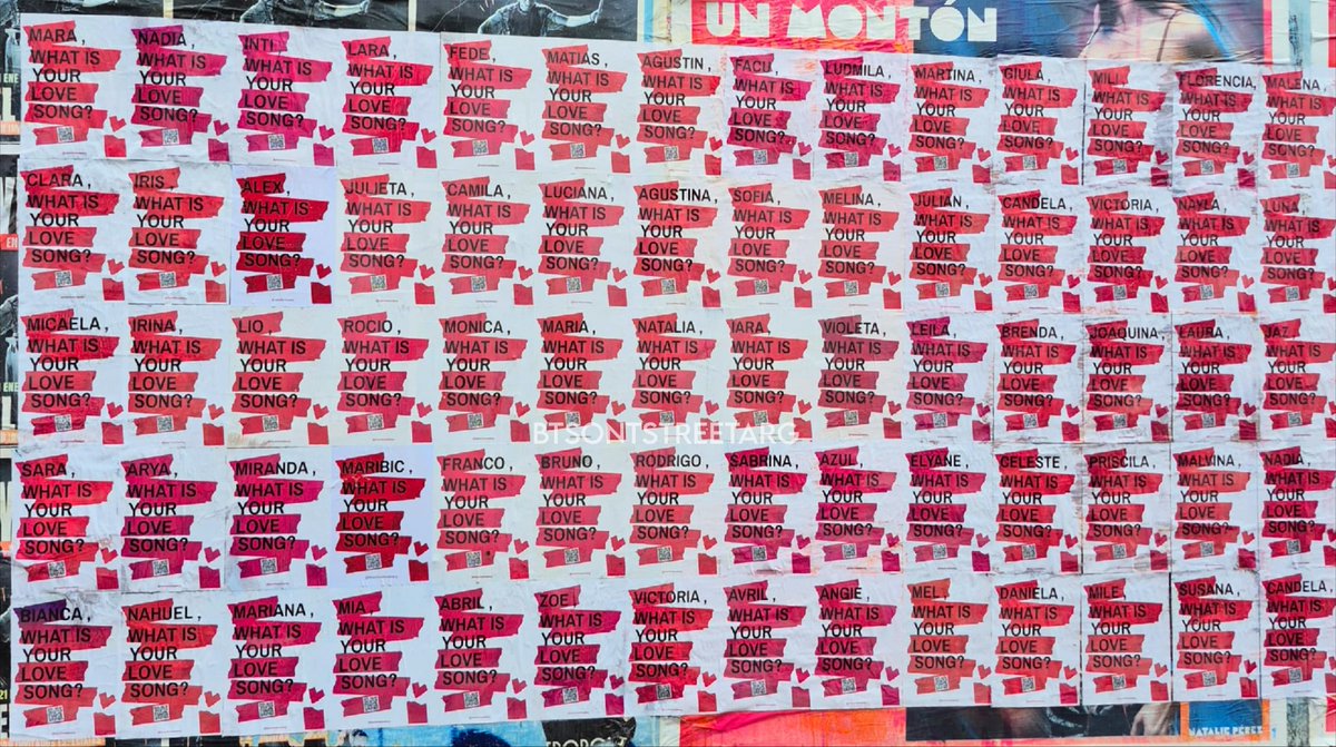 Finalmente llegó la promo a la Argentina! ❤️🇦🇷

#WhatIsYourLoveSong #BTS_ARIRANG #btsotsarg #ARIRANG_ARGENTINA