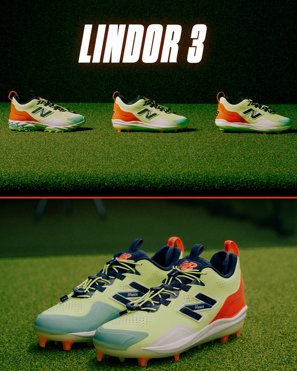 Francisco Lindor and New Balance just dropped their brand new Lindor 3 😮💨🔥
(MLB x @NewBalance)