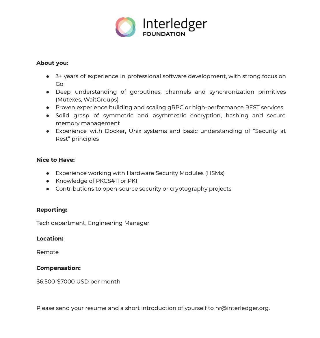 Interledger Foundation tweet media