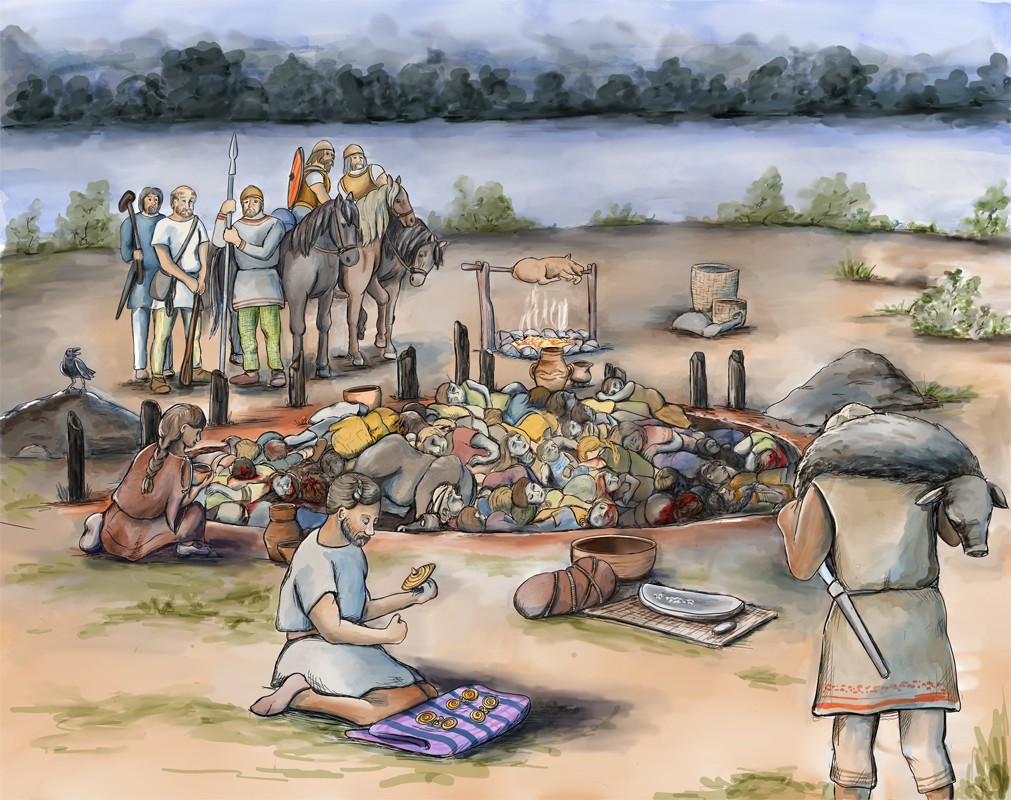 New research by Barry Molloy <a href="/ucddublin/">University College Dublin</a> reveals that women and children were deliberately targeted in one of Europe’s largest prehistoric mass killings.

The findings shed light on Iron Age conflicts, violence and power 2,800 years ago.

👉 link.europa.eu/JWnpmt
<a href="/ucdsocscilaw/">UCD Social Sciences</a>