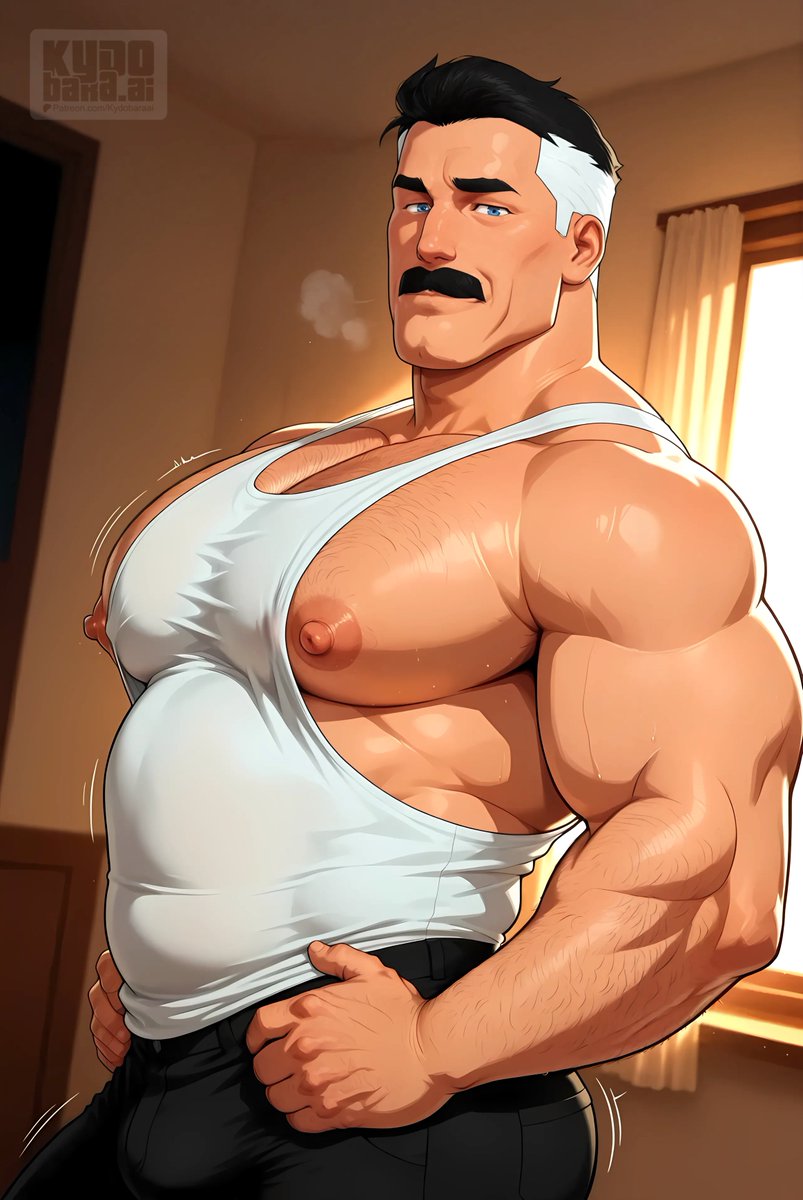 kydobarasfw's tweet photo. Omni-Man DILF variant 😍🔥

#AI男子 #StableDiffusionArt #AIArtworks #omniman https://t.co/A3FfUXZquE