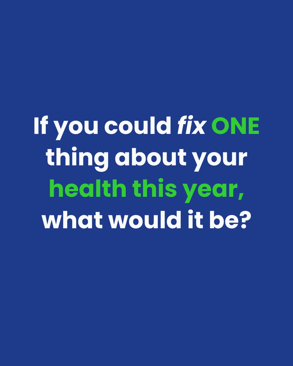 DrHalidS's tweet photo. What would “health” look like for you by December 31st—in one sentence? 👇 https://t.co/Lv5Xra5ZVe