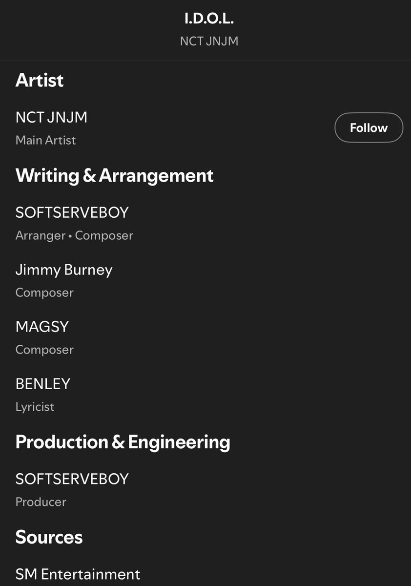 JimmyBurney's tweet photo. Co-wrote “I.D.O.L.” on @NCTsmtown new unit JNJM debut album Both Sides ft. Jeno and Jaemin. 
w/ my guys SOFTSERVEBOY &amp; MAGSY

Out now ✨
Shoutout to the entire team that brought this one to life! 

#NCT #NCTJNJM #JENO #JAEMIN #NCTzen #BothSides #IDOL https://t.co/YJDeeHx9g7