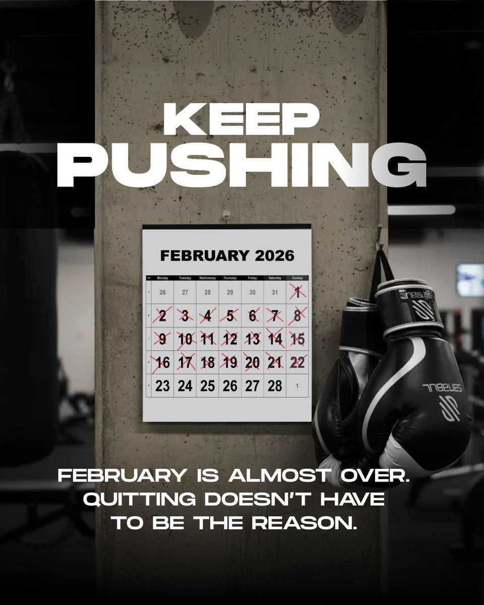 Sanabul's tweet image. February is almost over.
This is where most people stop.
Not because they can’t — but because they decide to.
You don’t have to.
Keep pushing.

#KeepPushing #Consistency #Sanabul